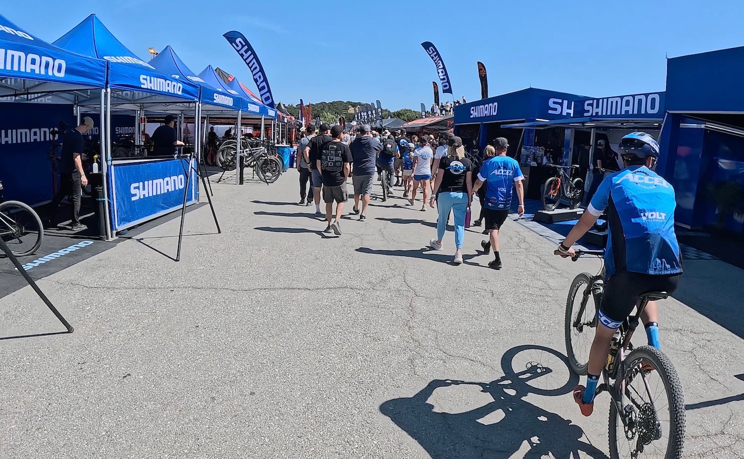 Shimano Truss and MONARCHTENT Activation Footprint