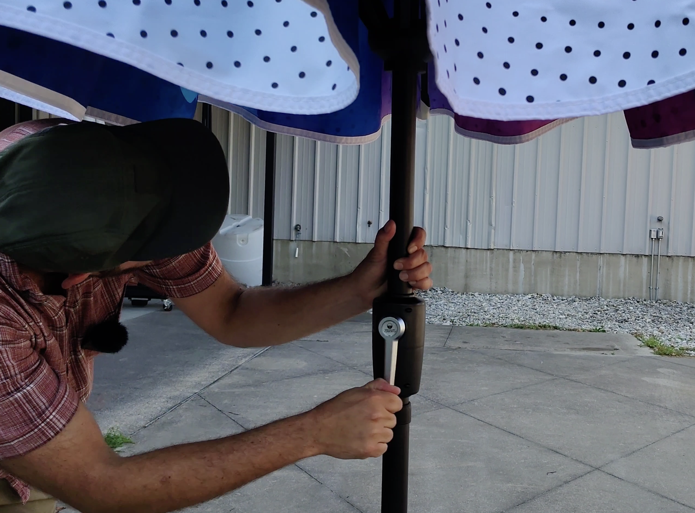Simple Umbrella Crank