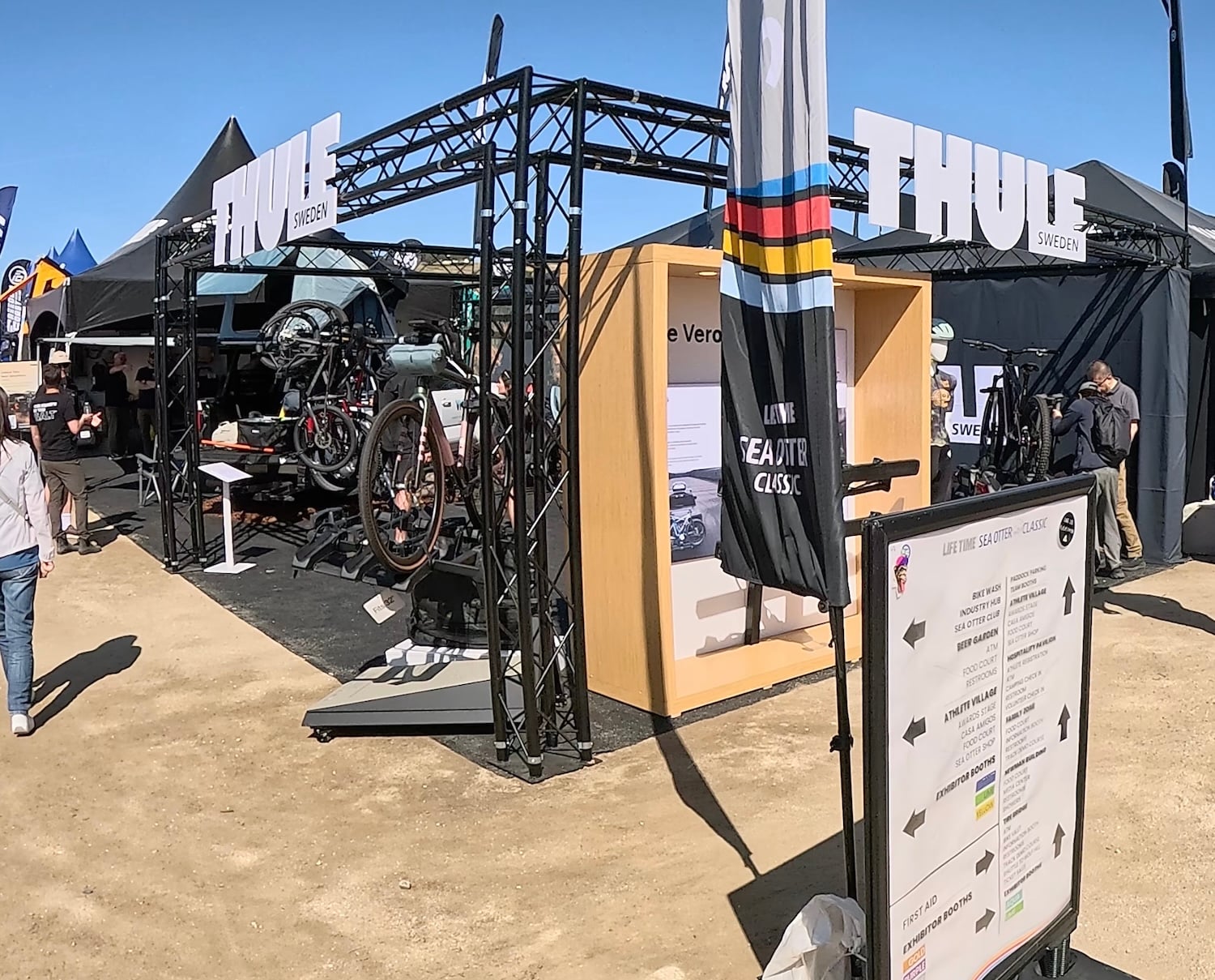 Thule E-Series Tent and Custom Truss Structure Activation Sea Otter 2026 From The Aisle