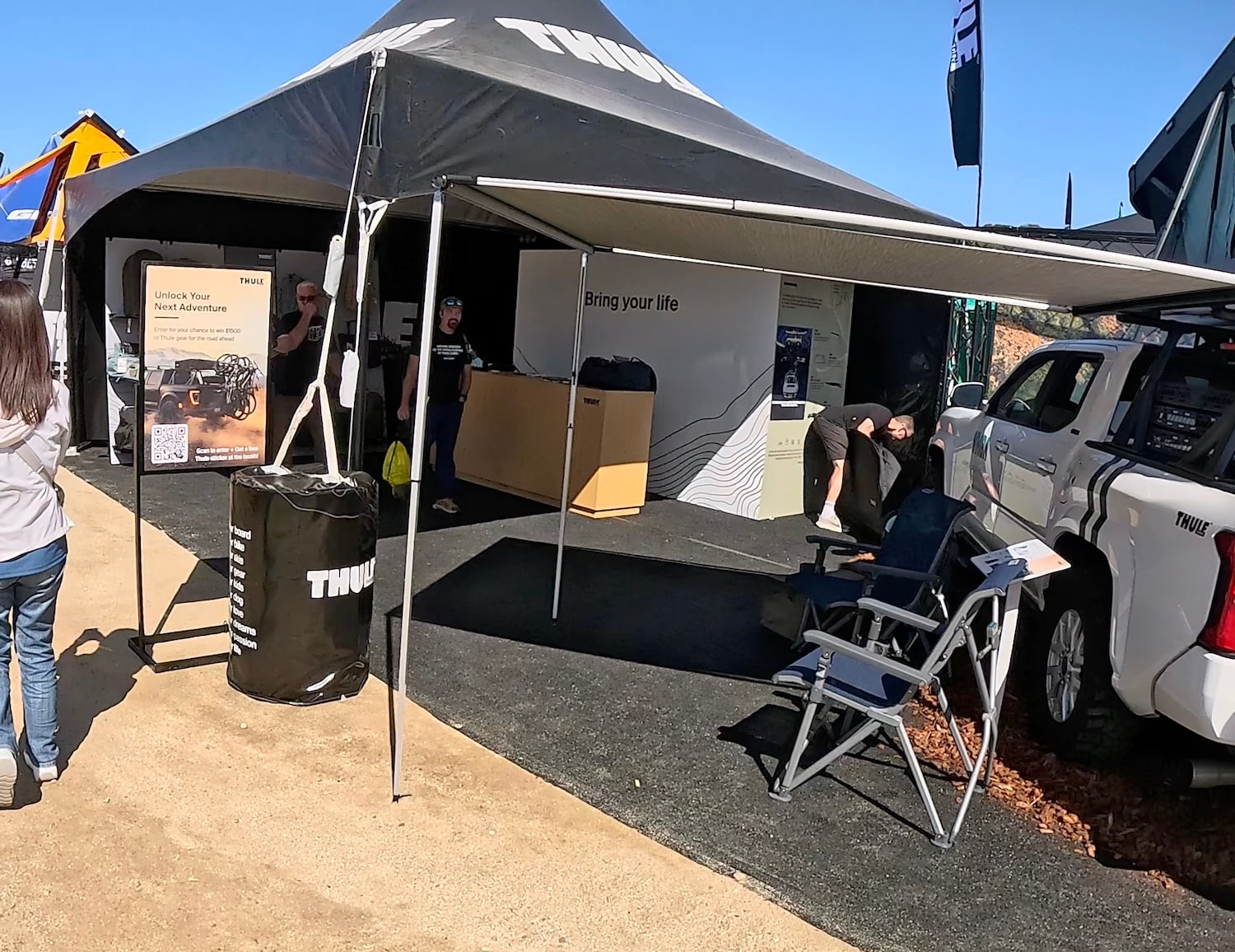 Thule E-Series Tent and Custom Truss Structure Activation Sea Otter 2026