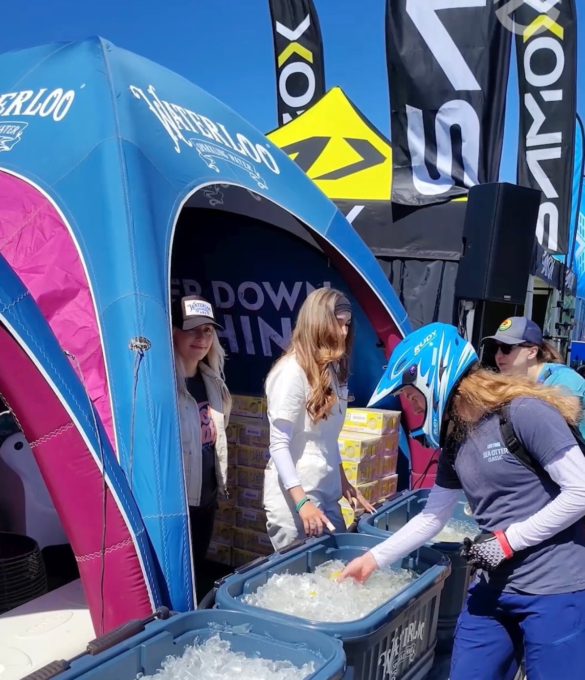 Waterloo Beverage Sampling Tent Activation