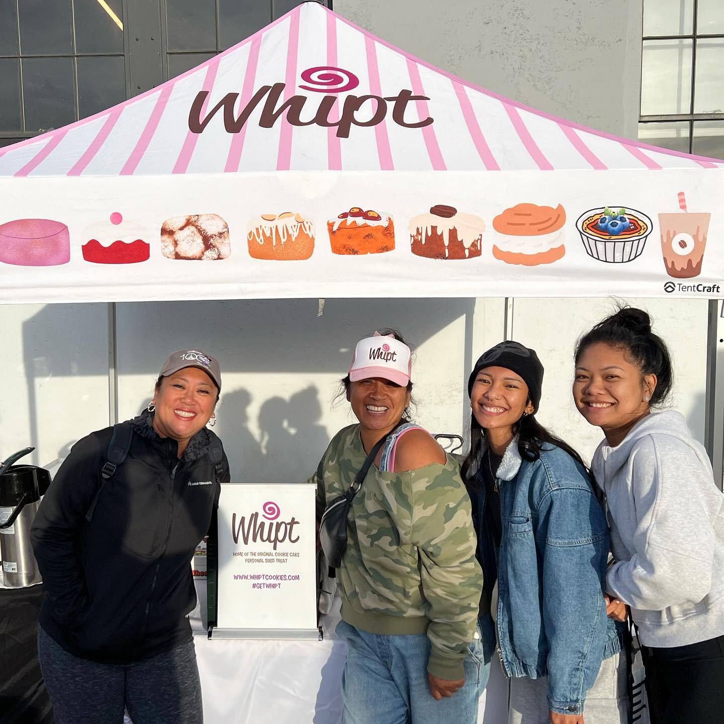 8'x8' Heavy-Duty Pop-Up Tent For Whipt - Food Vendor Tent