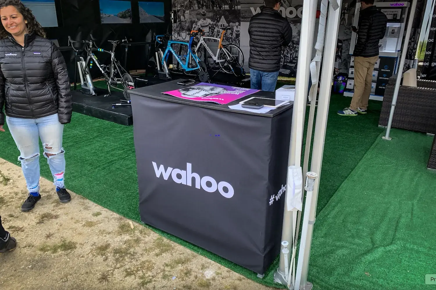 mightyTABLE for Wahoo at an outdoor event